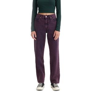 Levi's® Women's Mid-Rise '94 Baggy Straight Jeans - Forest Plum